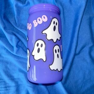 BOO Ghost Purple 16oz Acrylic Tumbler